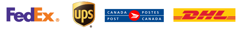 FedEx, UPS, Canada Post and DHL
