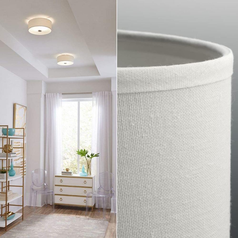 Two-Light Ceiling Flush Mount: image 6
