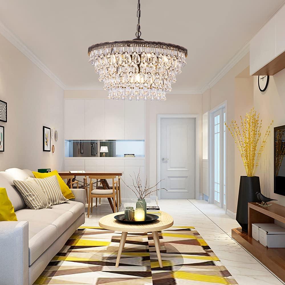 Farmhouse Crystal Light