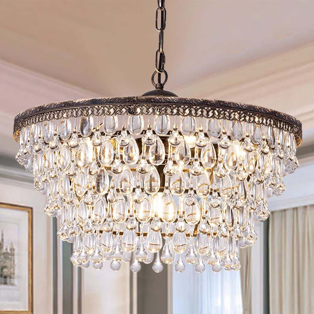 Farmhouse Crystal Light