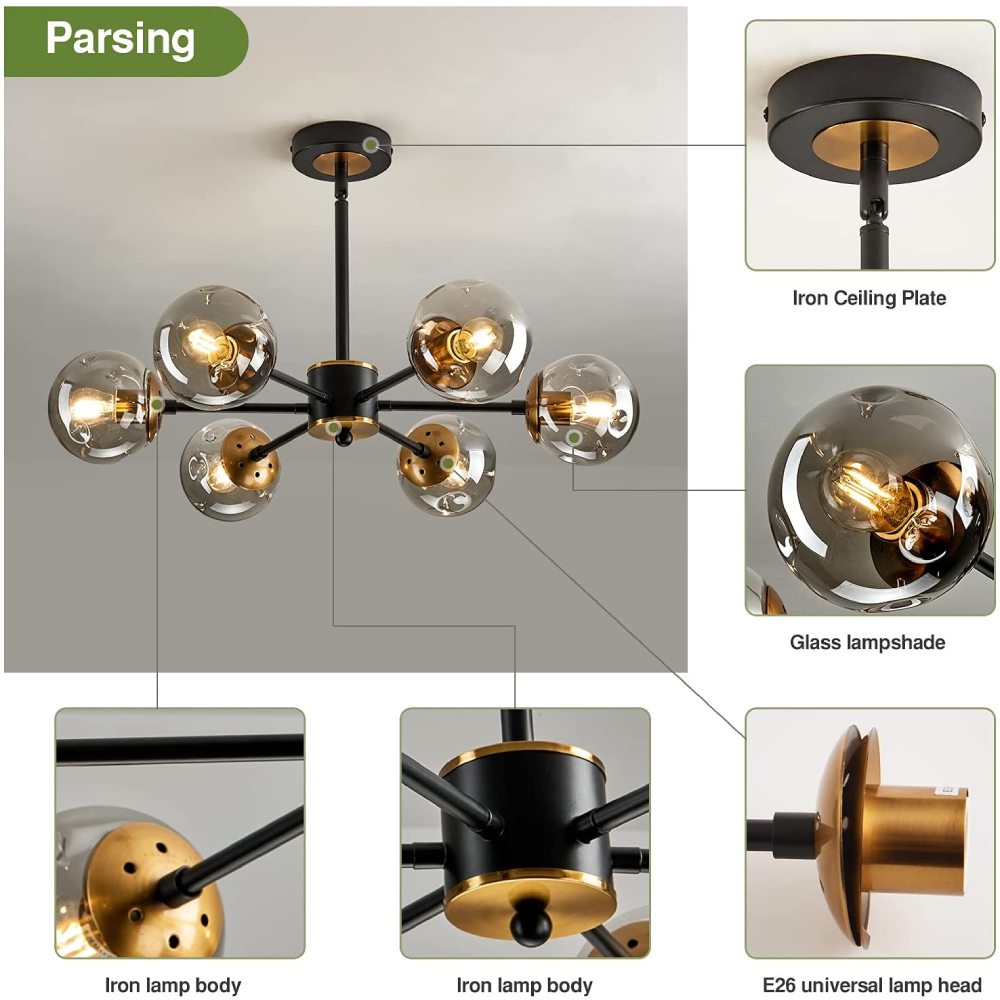 Black Pendant Light: image 4