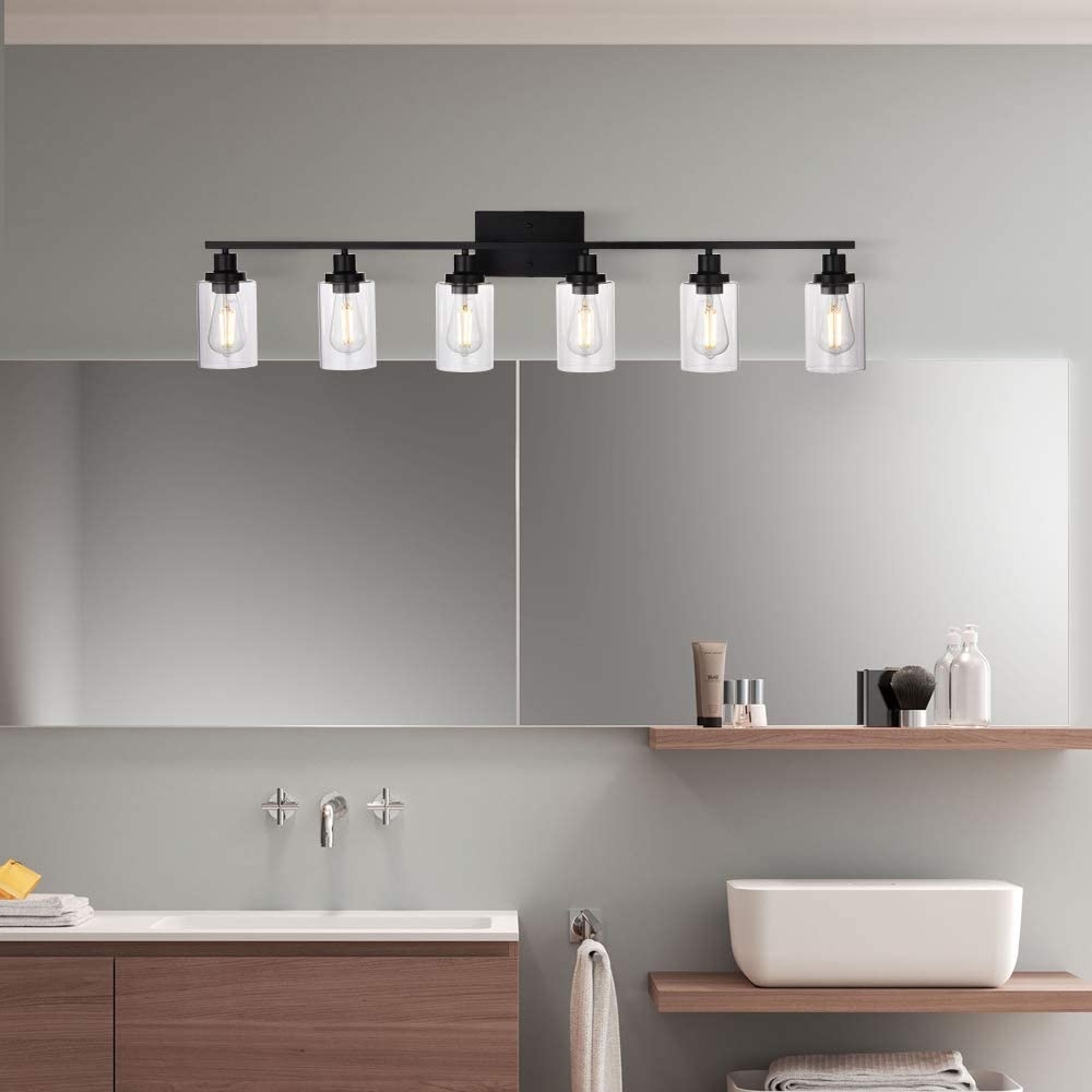 Clear Glass Wall Lighting, 6 Light: image 9
